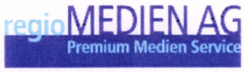 regioMEDIEN AG Premium Medien Service Logo (DPMA, 12/07/2004)