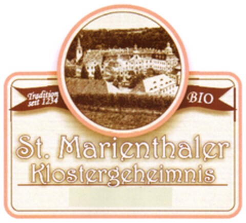 St. Marienthaler Klostergeheimnis Tradition seit 1234 BIO Logo (DPMA, 12/19/2006)