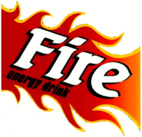 Fire energy drink Logo (DPMA, 26.07.2007)