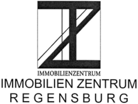 IMMOBILIENZENTRUM IMMOBILIEN ZENTRUM REGENSBURG Logo (DPMA, 10.10.2007)