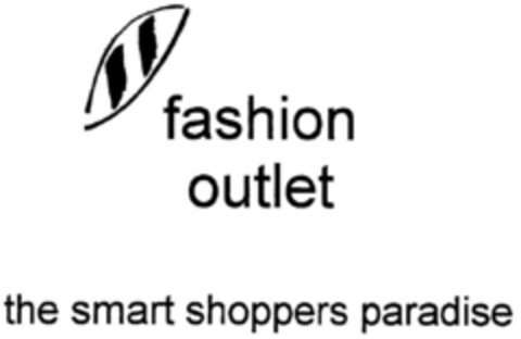 fashion outlet the smart shoppers paradise Logo (DPMA, 23.05.1996)