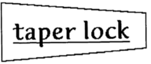 taper lock Logo (DPMA, 11/14/1996)