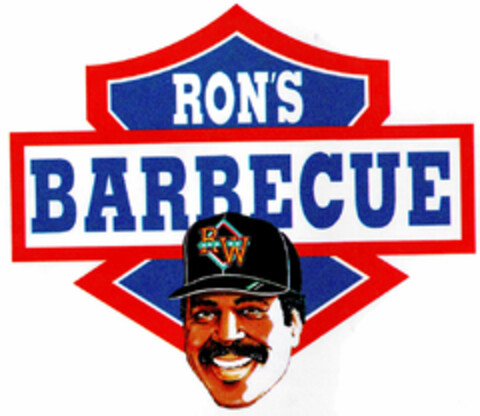 RON'S BARBECUE RIBS Logo (DPMA, 26.03.1997)