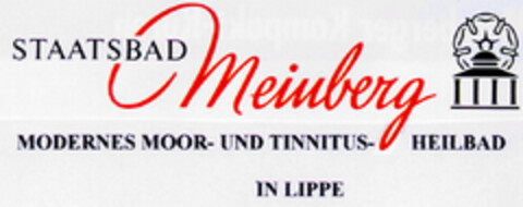 STAATSBAD Meinberg Logo (DPMA, 22.08.1997)