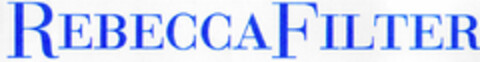 REBECCA FILTER Logo (DPMA, 12.03.1998)