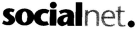 socialnet. Logo (DPMA, 11/25/1999)