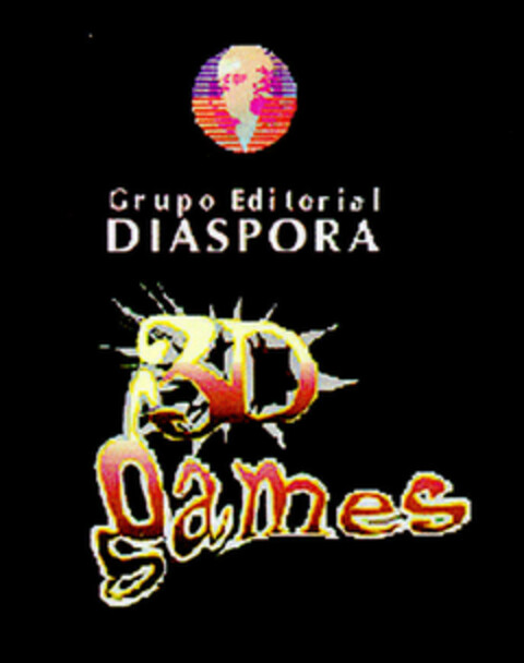 Grupo Editorial DIASPORA 3D games Logo (DPMA, 12/13/1999)