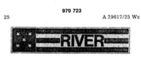 RIVER Logo (DPMA, 15.09.1977)