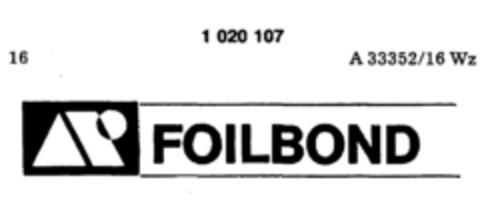 FOILBOND Logo (DPMA, 10.05.1980)