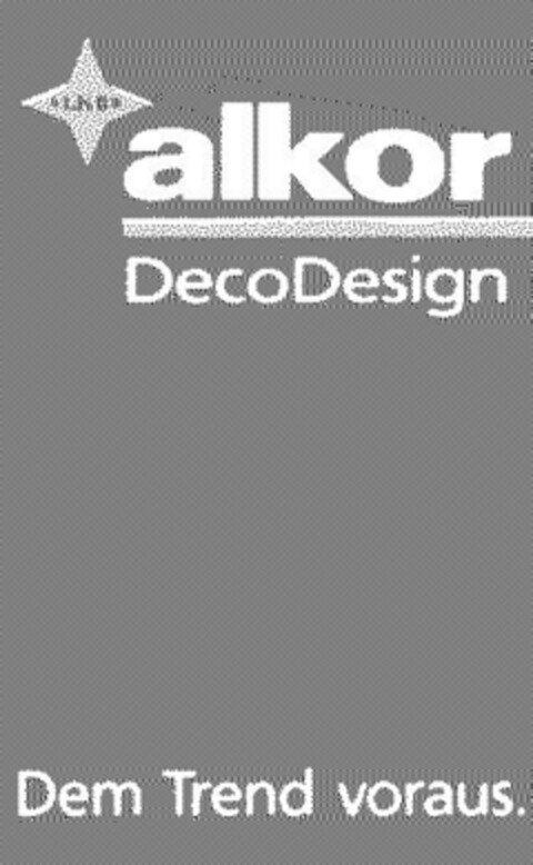 alcor DecoDesign Logo (DPMA, 30.06.1992)