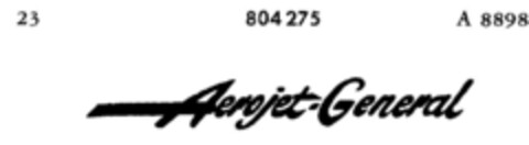 Aerojet-General Logo (DPMA, 02.09.1959)
