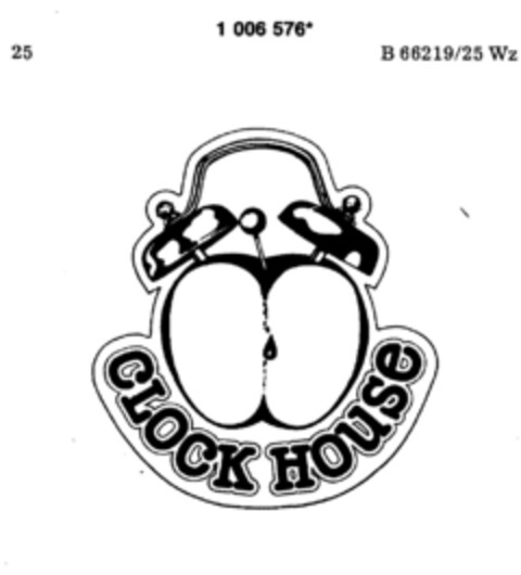 CLOCK HOUSE Logo (DPMA, 11.07.1980)