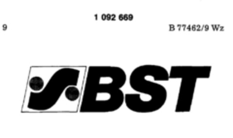 BST Logo (DPMA, 16.08.1985)