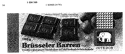 Brüsseler Barren Logo (DPMA, 26.01.1982)