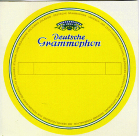 Deutsche Grammophon Logo (DPMA, 05.12.1968)