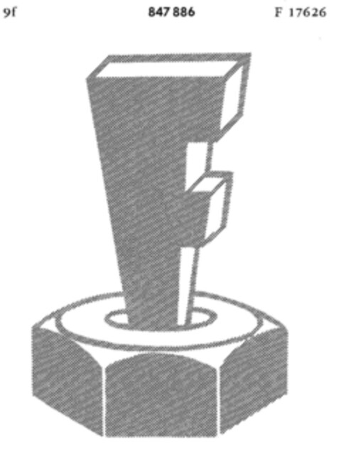 F Logo (DPMA, 17.10.1966)