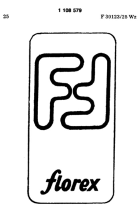 FF florex Logo (DPMA, 03.11.1980)