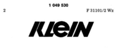 KLeIN Logo (DPMA, 25.03.1982)