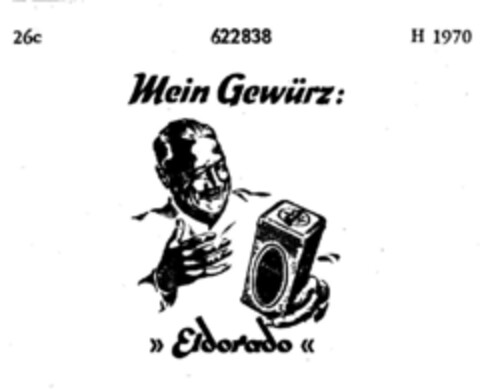 Mein Gewürz: Eldorado Logo (DPMA, 21.10.1950)