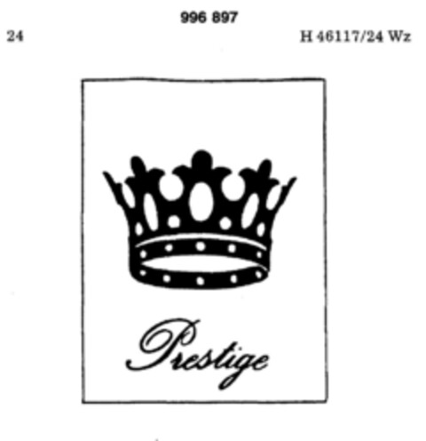 Prestige Logo (DPMA, 12.05.1979)