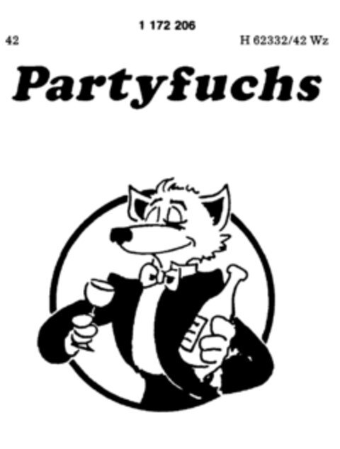 Partyfuchs Logo (DPMA, 03.10.1989)