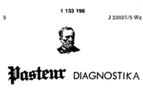 Pasteur DIAGNOSTIKA Logo (DPMA, 25.06.1988)