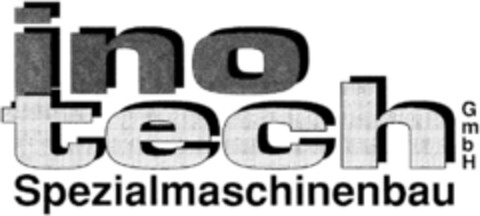 ino tech Spezialmaschinenbau GmbH Logo (DPMA, 11/15/1990)