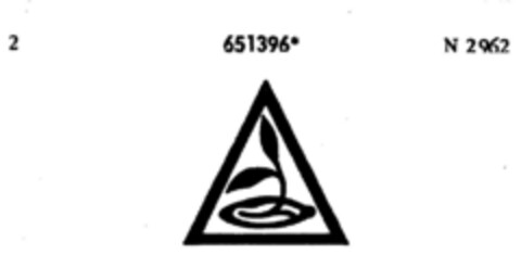 651396 Logo (DPMA, 09.12.1953)