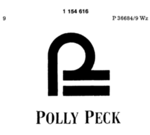 POLLY PECK Logo (DPMA, 18.06.1988)