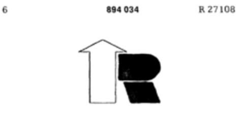 R Logo (DPMA, 19.08.1970)