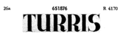 TURRIS Logo (DPMA, 31.12.1952)