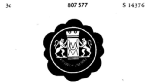 UMM RITTERLICH UND TREU Logo (DPMA, 11/20/1962)