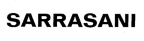 SARRASANI Logo (DPMA, 08/10/1988)