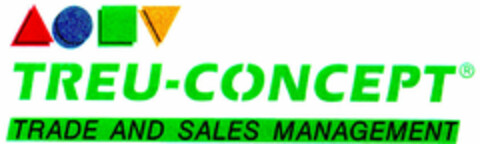 TREU-CONCEPT TRADE AND SALES MANAGEMENT Logo (DPMA, 10.10.1991)