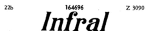 Infral Logo (DPMA, 19.06.1912)