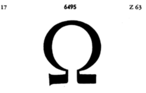 6495 Logo (DPMA, 21.07.1886)