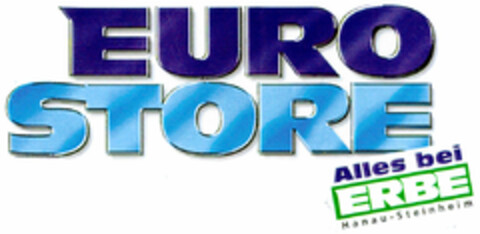 EURO STORE Alles bei ERBE Logo (DPMA, 10.03.2000)