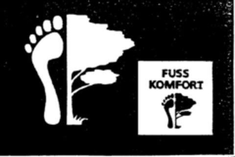 FUSS KOMFORT Logo (DPMA, 20.04.2000)