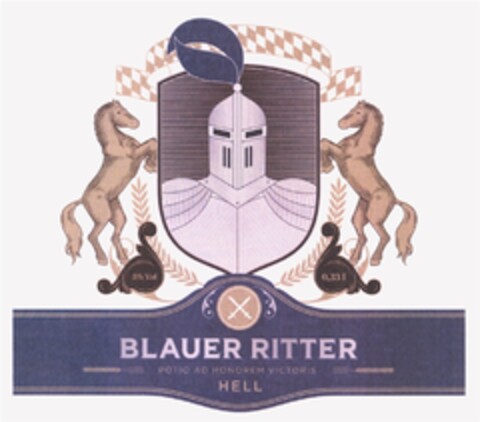 BLAUER RITTER Logo (DPMA, 17.04.2009)