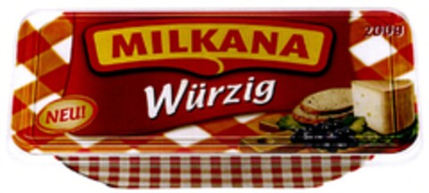 MILKANA Würzig Logo (DPMA, 06/30/2009)