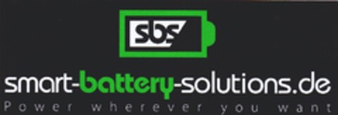 smart-battery-solutions.de Logo (DPMA, 01/20/2011)