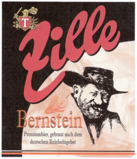 Zille Bernstein Premiumbier, gebraut nach dem deutschen Reinheitsgebot Logo (DPMA, 02/05/2011)