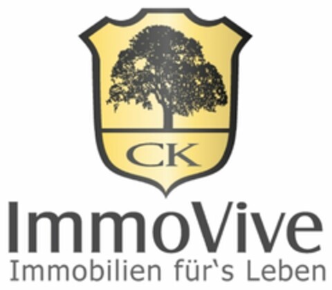 CK ImmoVive Immobilien für's Leben Logo (DPMA, 21.03.2011)