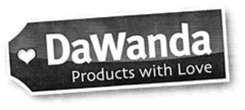 DaWanda Products with Love Logo (DPMA, 05.07.2012)