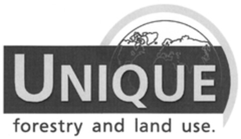 UNIQUE forestry and land use. Logo (DPMA, 16.10.2012)