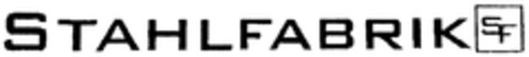 STAHLFABRIK SF Logo (DPMA, 06.11.2012)