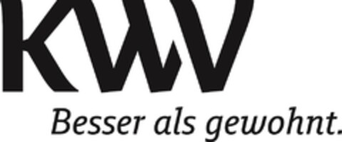 KWV Besser als gewohnt. Logo (DPMA, 19.04.2013)