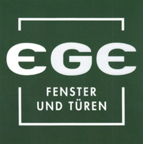 EGE FENSTER UND TÜREN Logo (DPMA, 07/24/2013)