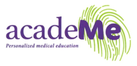 acadeMe Personalized medical education Logo (DPMA, 26.09.2018)