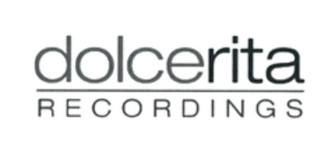 dolcerita RECORDINGS Logo (DPMA, 19.12.2018)